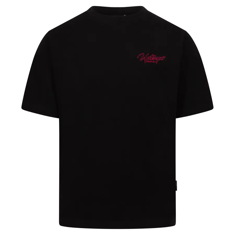 Uptempo T-shirt Big Signature Pink