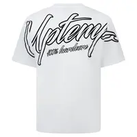 Uptempo T-shirt Big Signature White