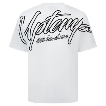  Uptempo T-shirt Big Signature White 