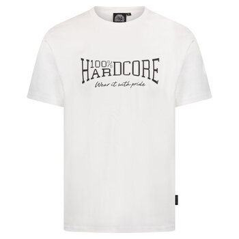  100% HC T-shirt Embossed T-Shirt White 