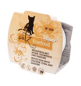 Catz Finefood Catz Finefood Mousse No. 209 Weißfisch, Huhn, Thunfisch & Sardine 100g