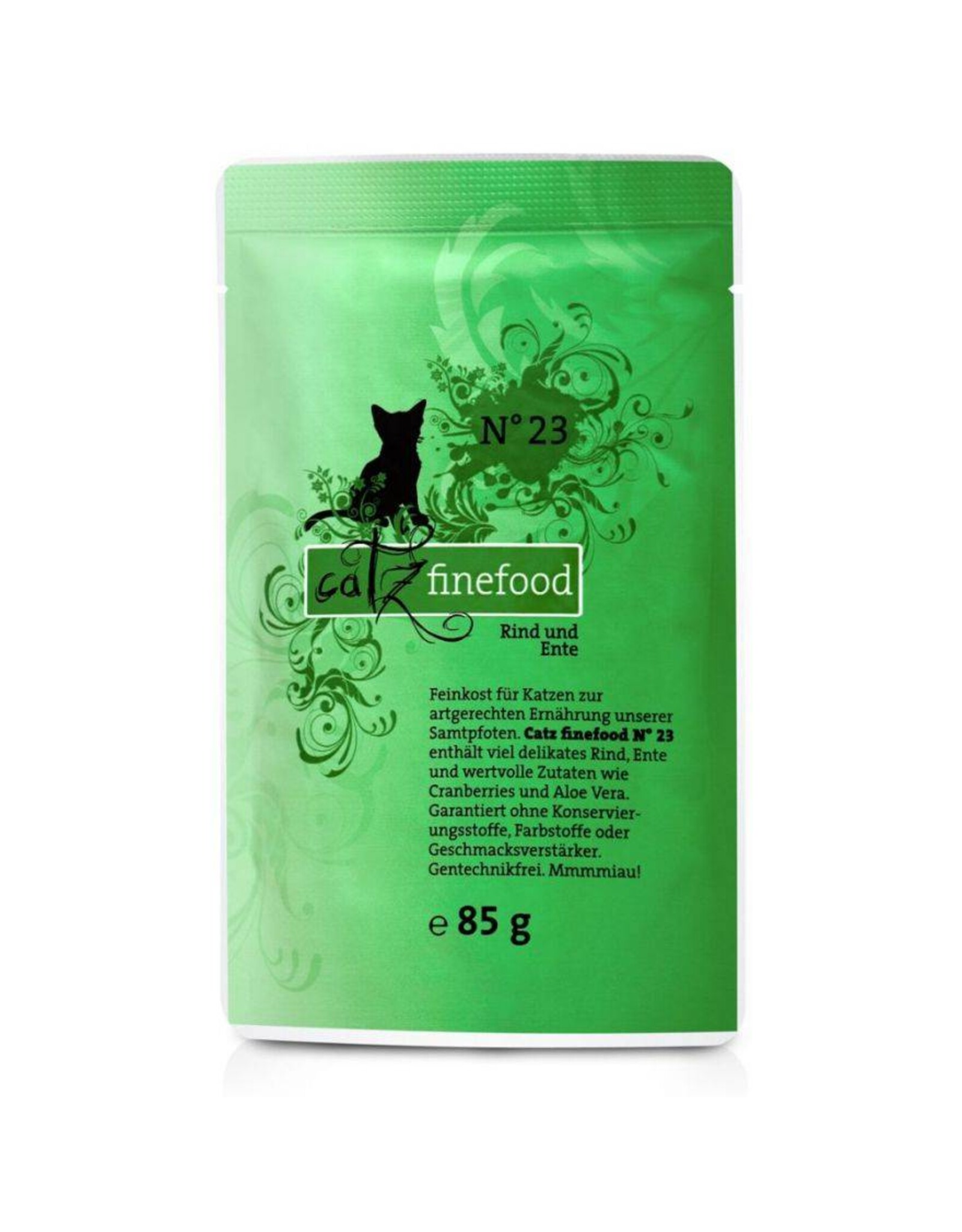Catz Finefood Catz finefood Pouchbeutel No. 23 Rind & Ente 85g