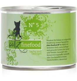 Catz Finefood Catz Finefood No. 5 Lachs und Geflügel