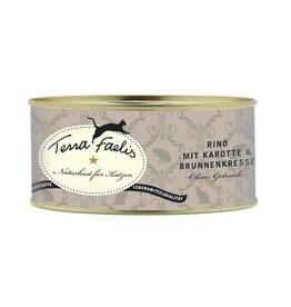 Terra Faelis Terra Faelis Rind mit Karotten & Brunnenkresse
