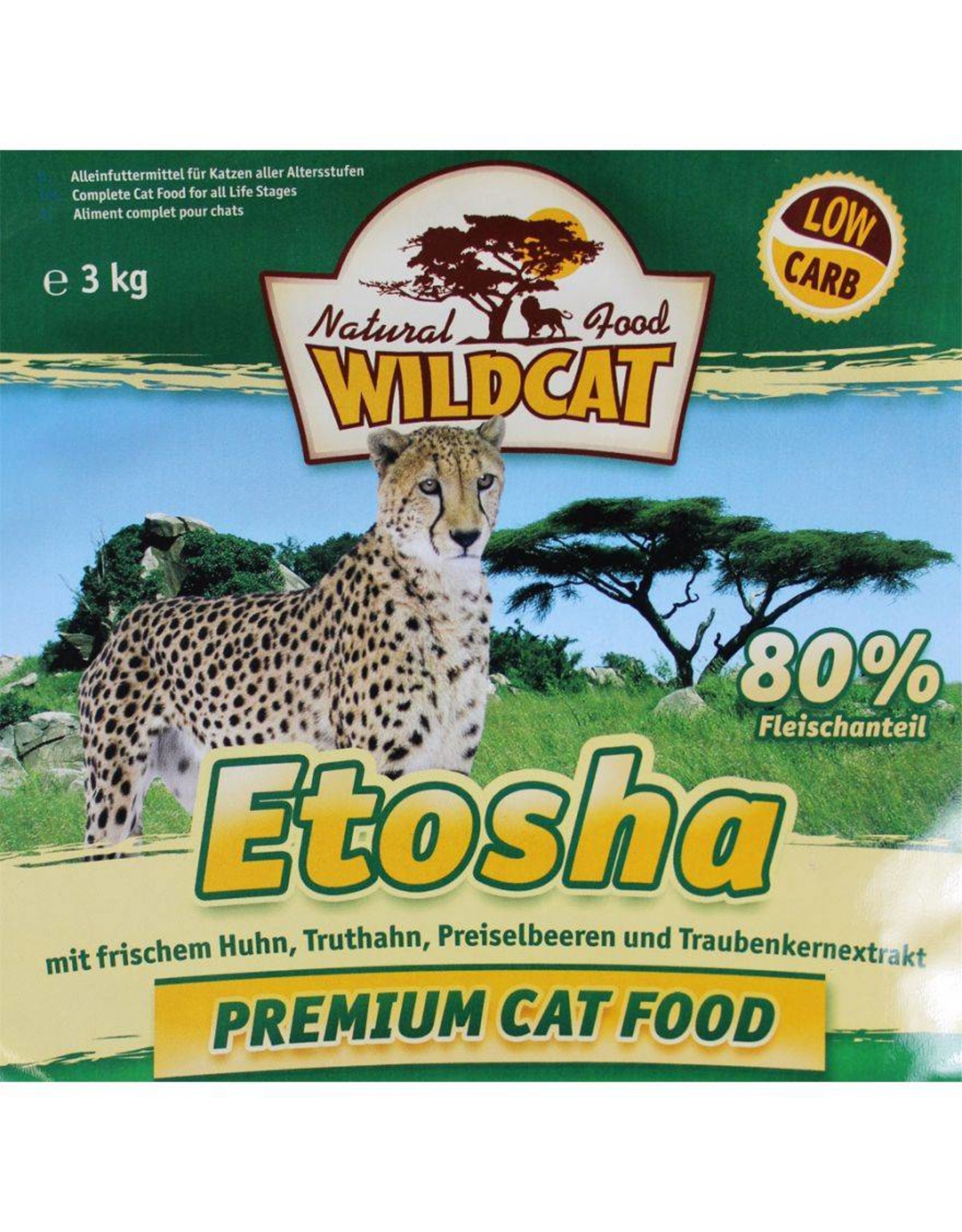 Wildcat Wildcat Etosha mit Huhn und Truthahn 3kg