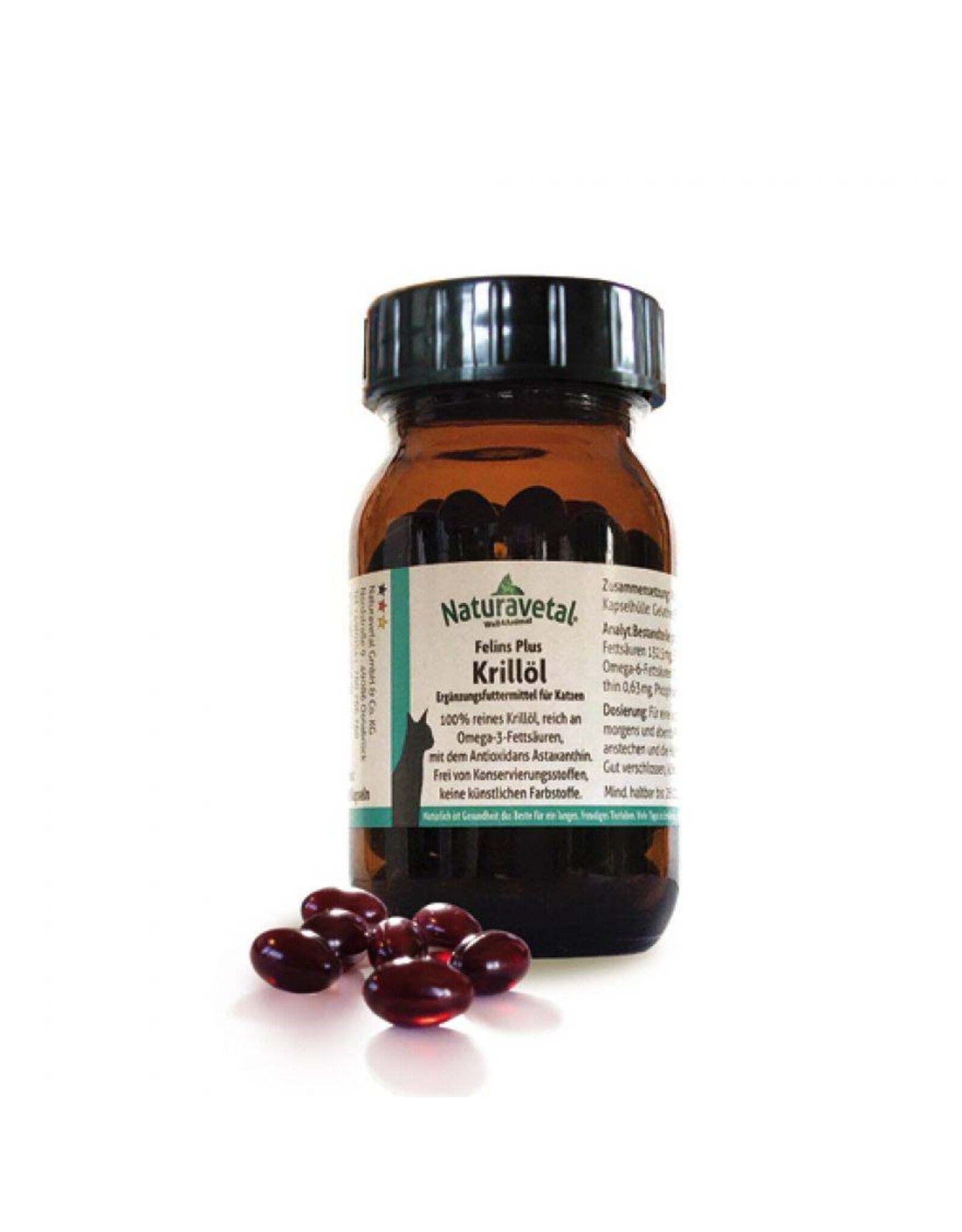 Naturavetal Naturavetal Felins Plus Krillöl 60 Kapseln