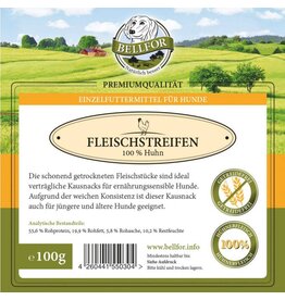Bellfor Bellfor Fleischstreifen Huhn 100g