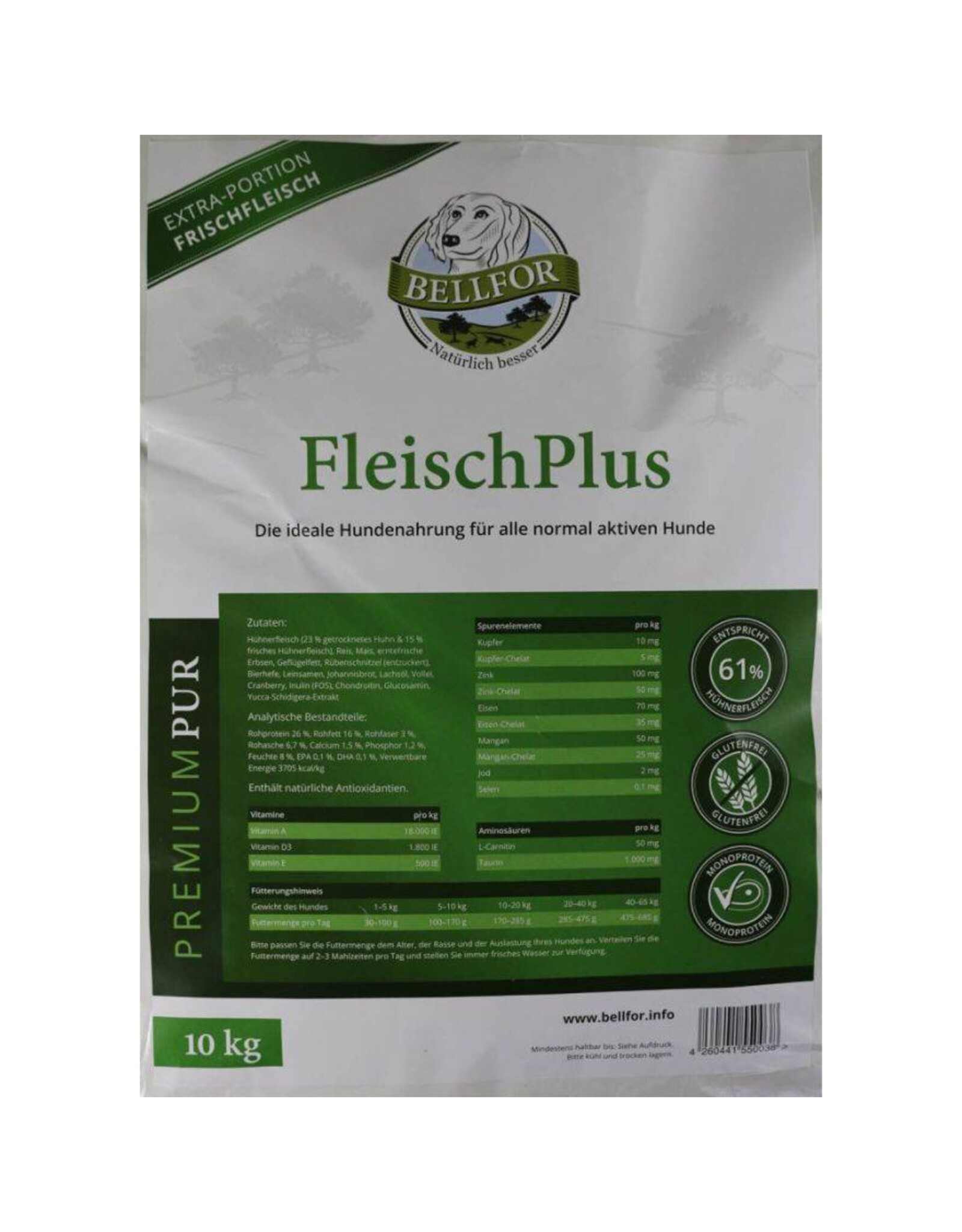 Bellfor Bellfor Fleischplus 10kg