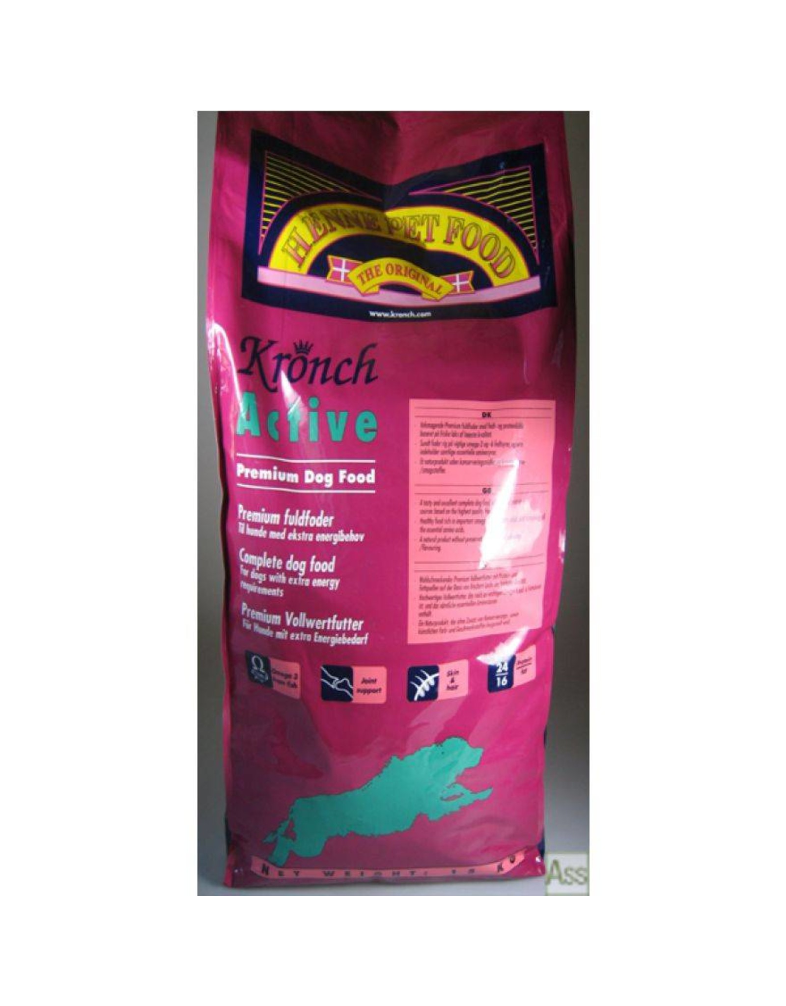 Henne Pet Food Kronch Henne Pet Food Kronch Active 13,5kg