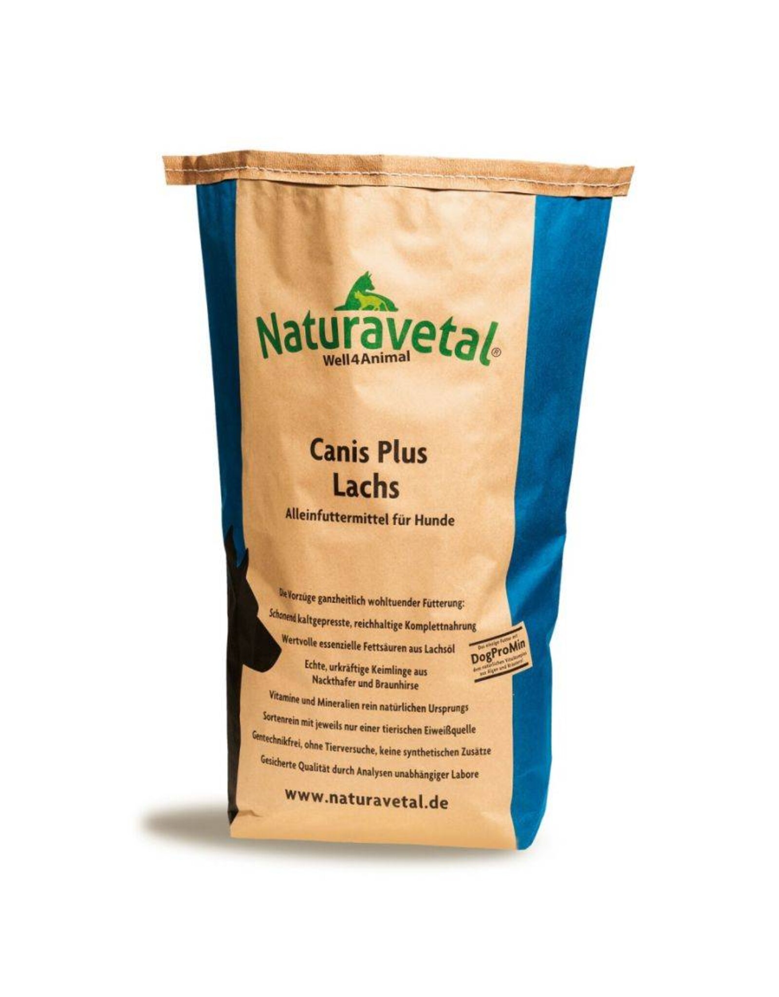 Naturavetal Naturavetal Canis Plus Lachs (kleine Pellets)