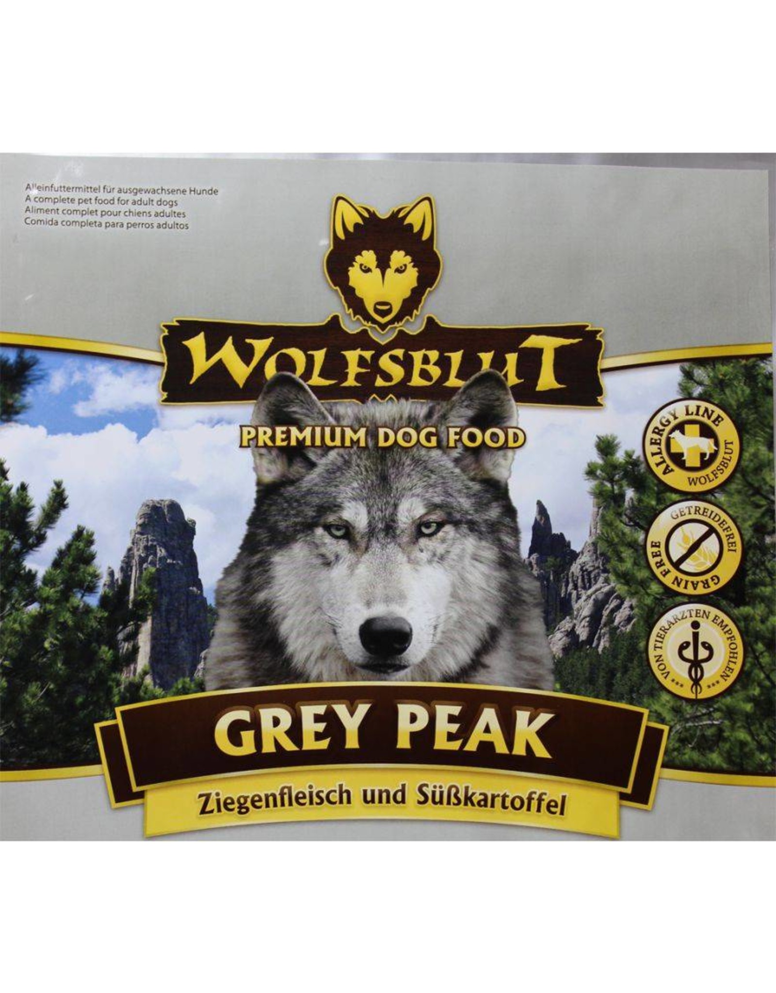 Wolfsblut Wolfsblut Grey Peak Adult mit Ziege und Süßkartoffel 15kg