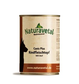 Naturavetal Naturavetal Canis Plus Rindfleischtopf
