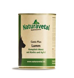 Naturavetal Naturavetal Canis Plus Menü Lamm mit Kürbis und Apfel