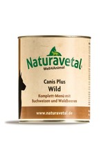 Naturavetal Naturavetal Canis Plus Menü Wild mit Buchweizen und Waldbeeren