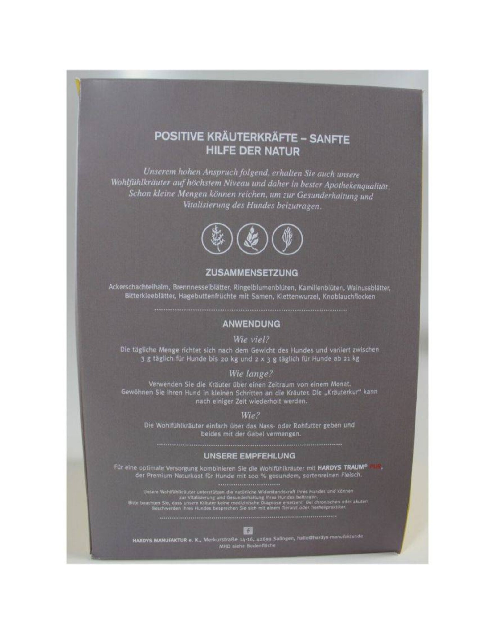 Hardys Traum Hardys Traum Wohlfühlkräuter Haut & Fell 45g