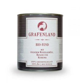 Grafenland Grafenland Bio-Rind mit Gelber Rübe, Dinkelreis und Kurkuma