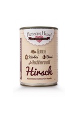 Herzenshund HerzensHund Hirsch mit Bio-Gemüse