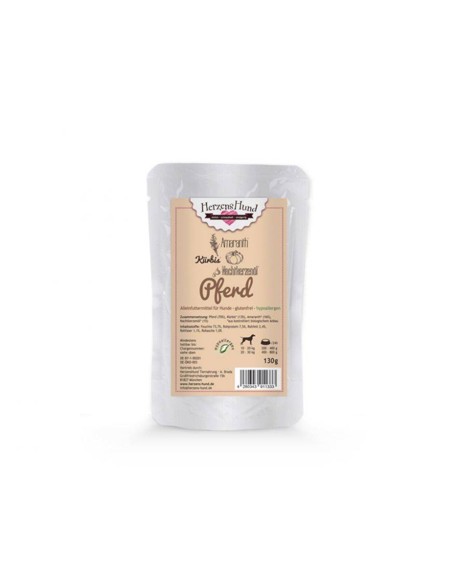 Herzenshund HerzensHund Pferd mit Bio-Gemüse