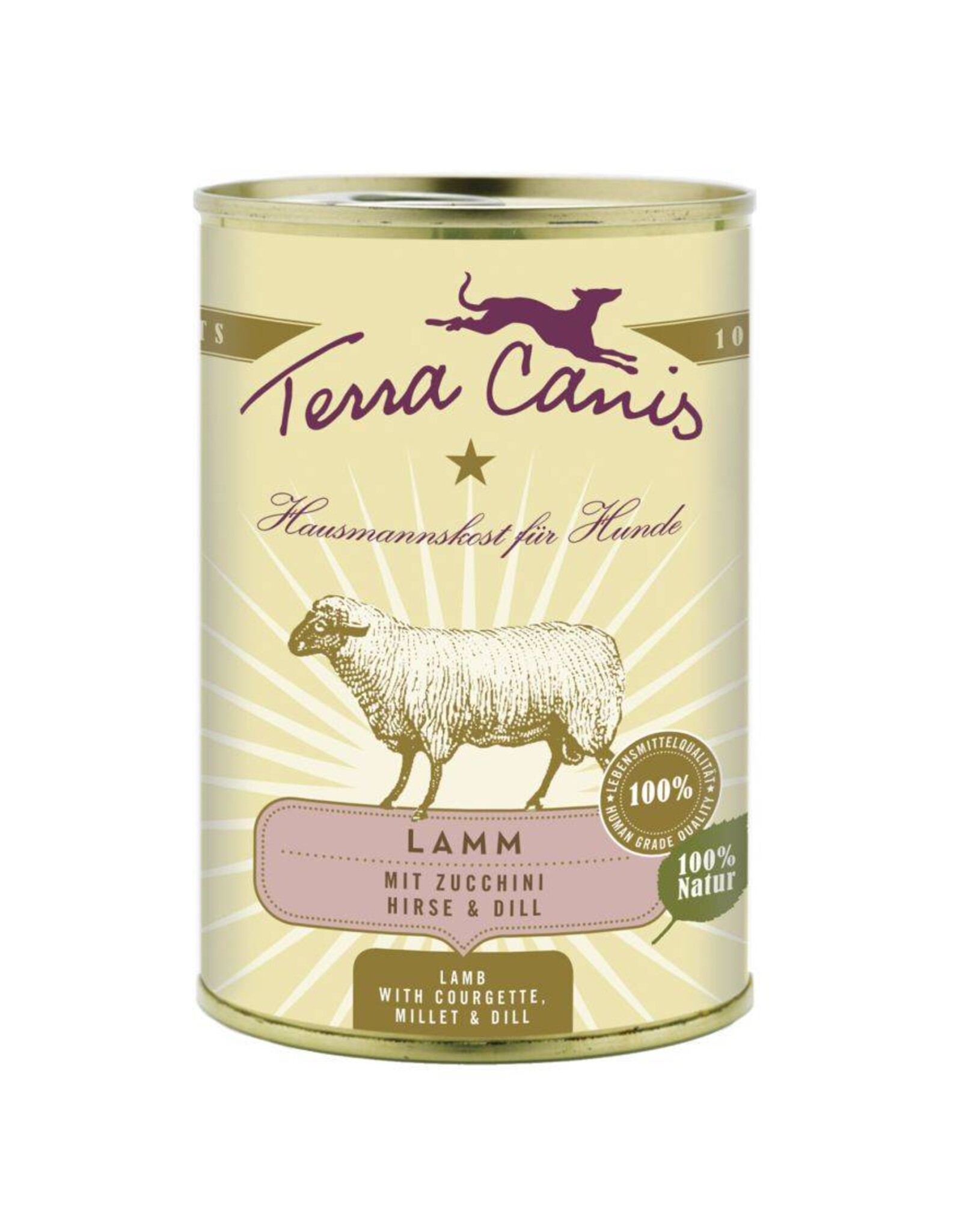 Terra Canis Terra Canis Lamm mit Zucchini, Hirse und Dill