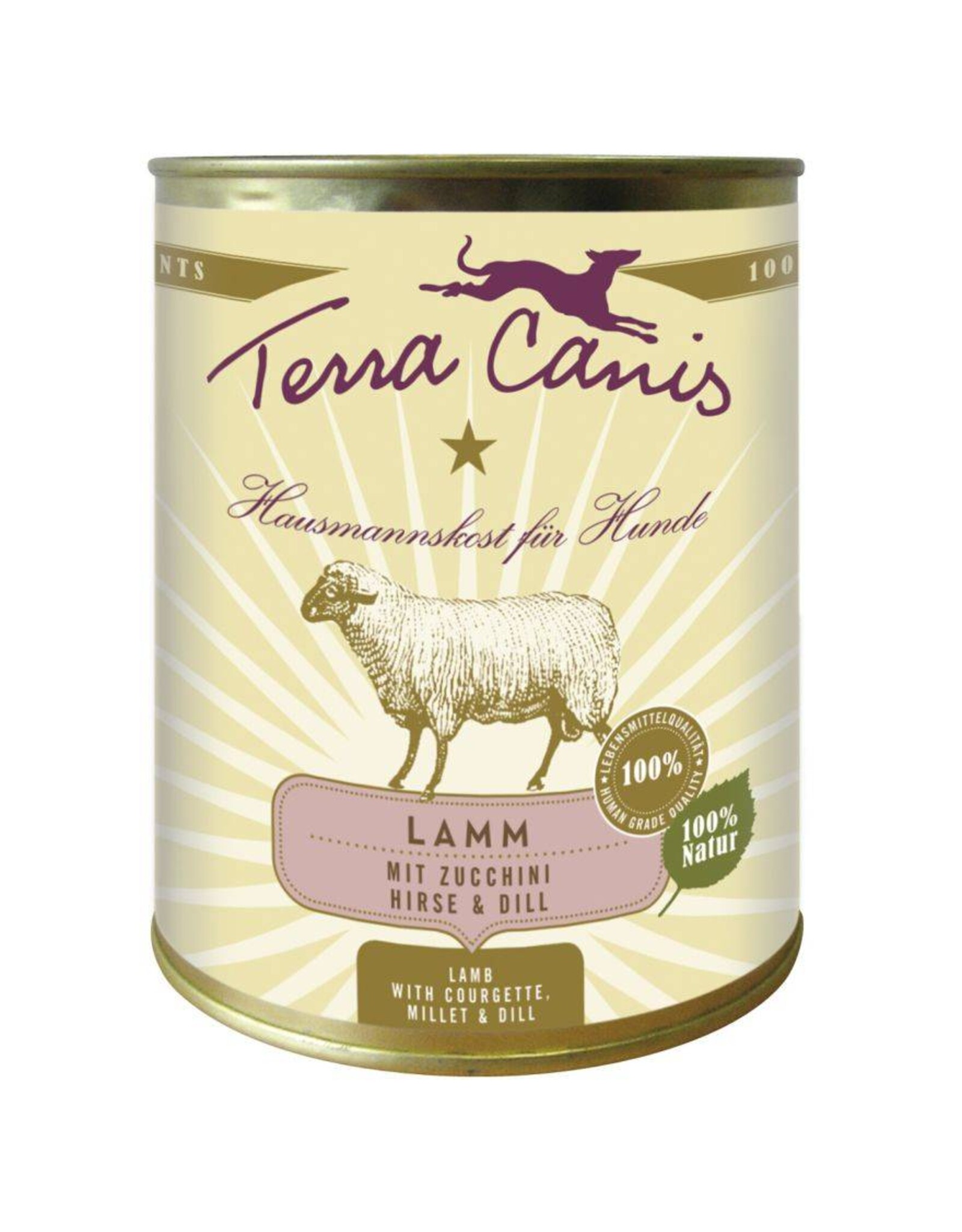 Terra Canis Terra Canis Lamm mit Zucchini, Hirse und Dill