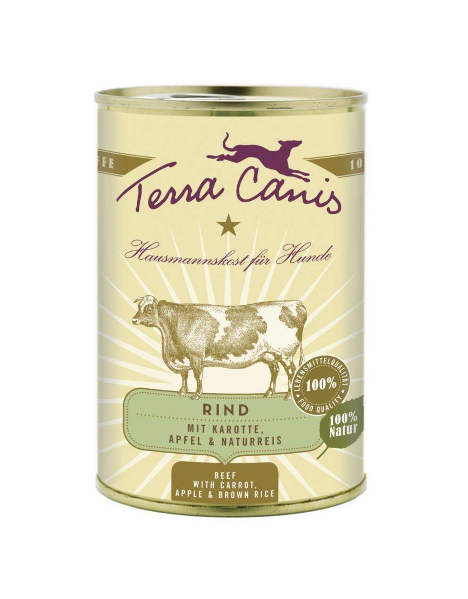 Terra Canis Terra Canis Rind mit Karotte, Apfel und Naturreis