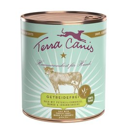 Terra Canis Terra Canis Menü getreidefrei Kalb mit Petersilienwurzel, Mango & Johannisbeere 800g