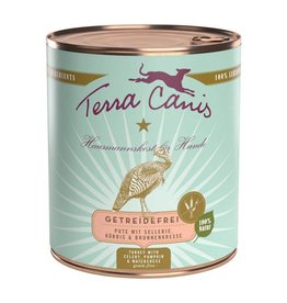 Terra Canis Terra Canis Menü getreidefrei Pute mit Sellerie, Kürbis & Brunnenkresse 800g