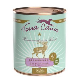 Terra Canis Terra Canis Menü getreidefrei Wild mit Kartoffeln, Apfel & Preiselbeeren 800g