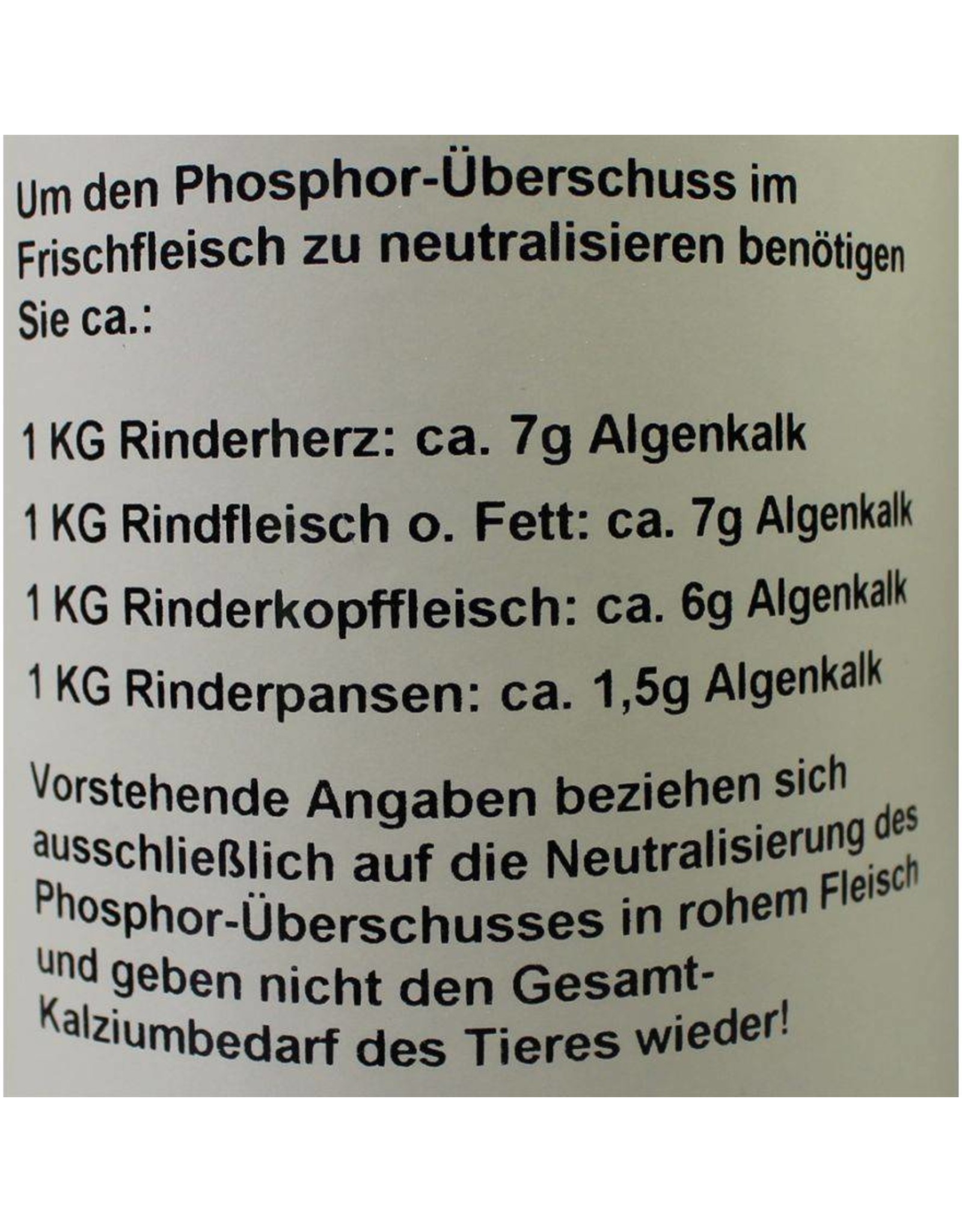 Lunderland Lunderland Algenkalk
