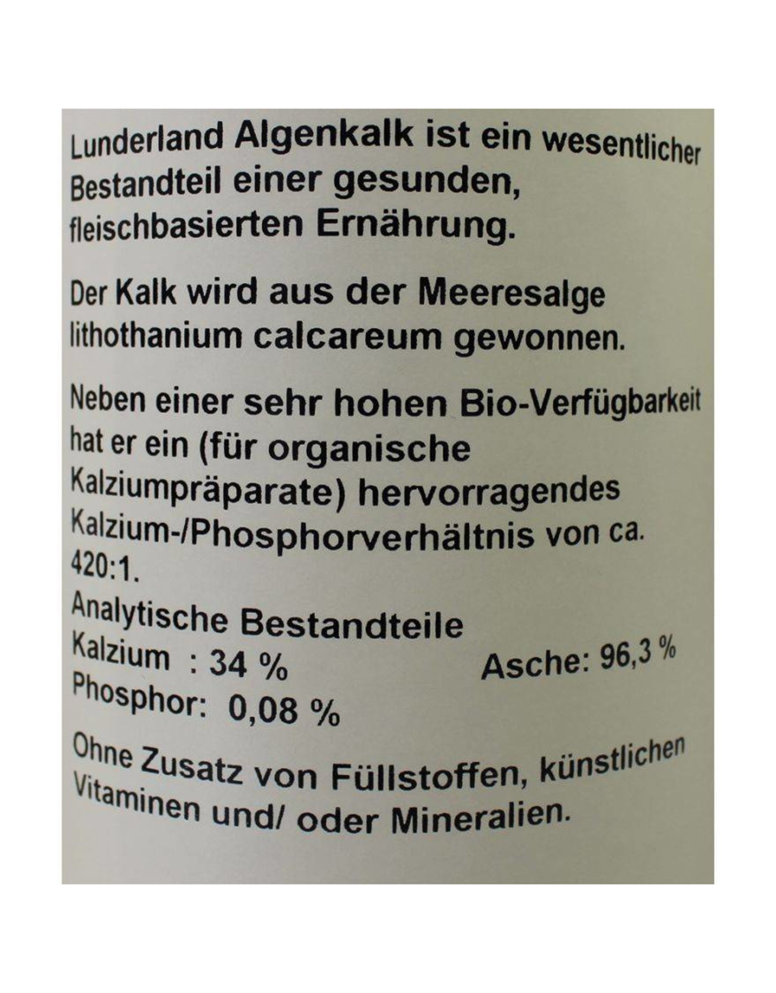 Lunderland Lunderland Algenkalk