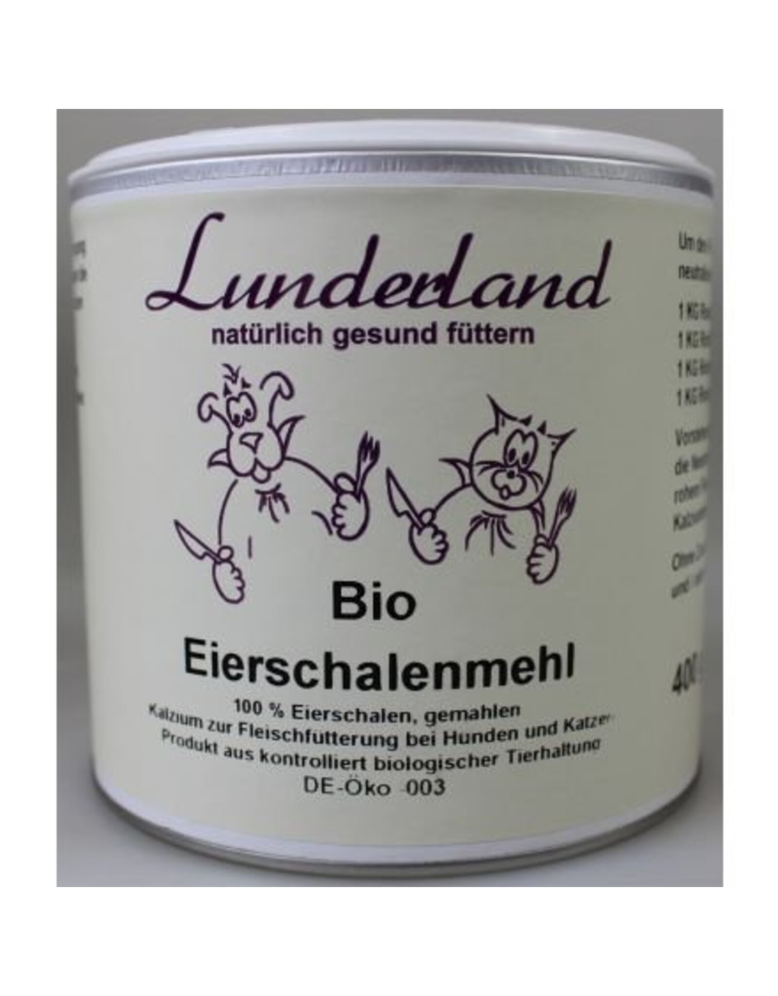 Lunderland Lunderland Bio Eierschalenmehl