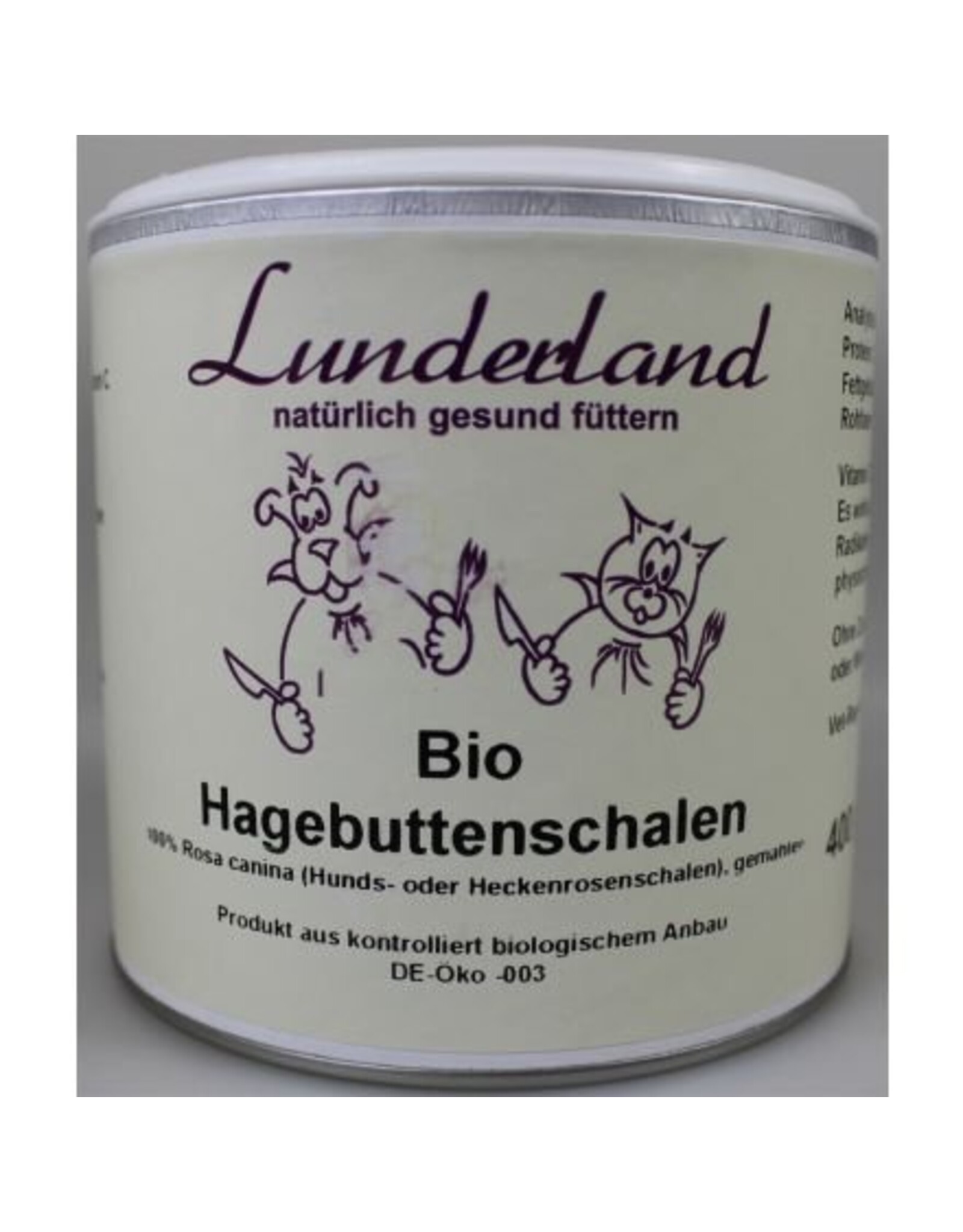 Lunderland Lunderland Bio Hagebuttenschalen
