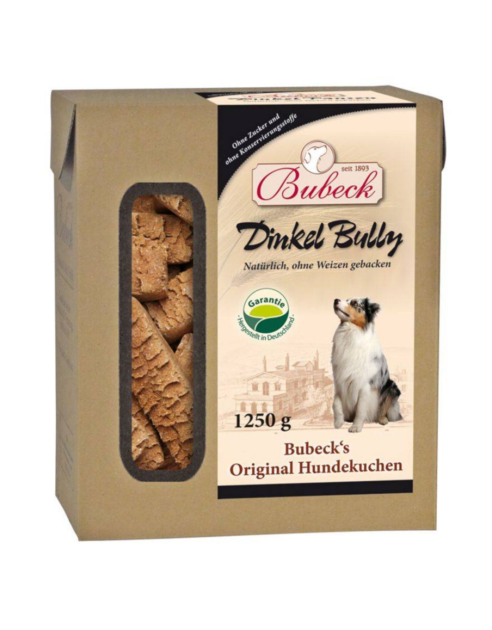Bubeck Bubeck Dinkel Bully Biskuit 1250g