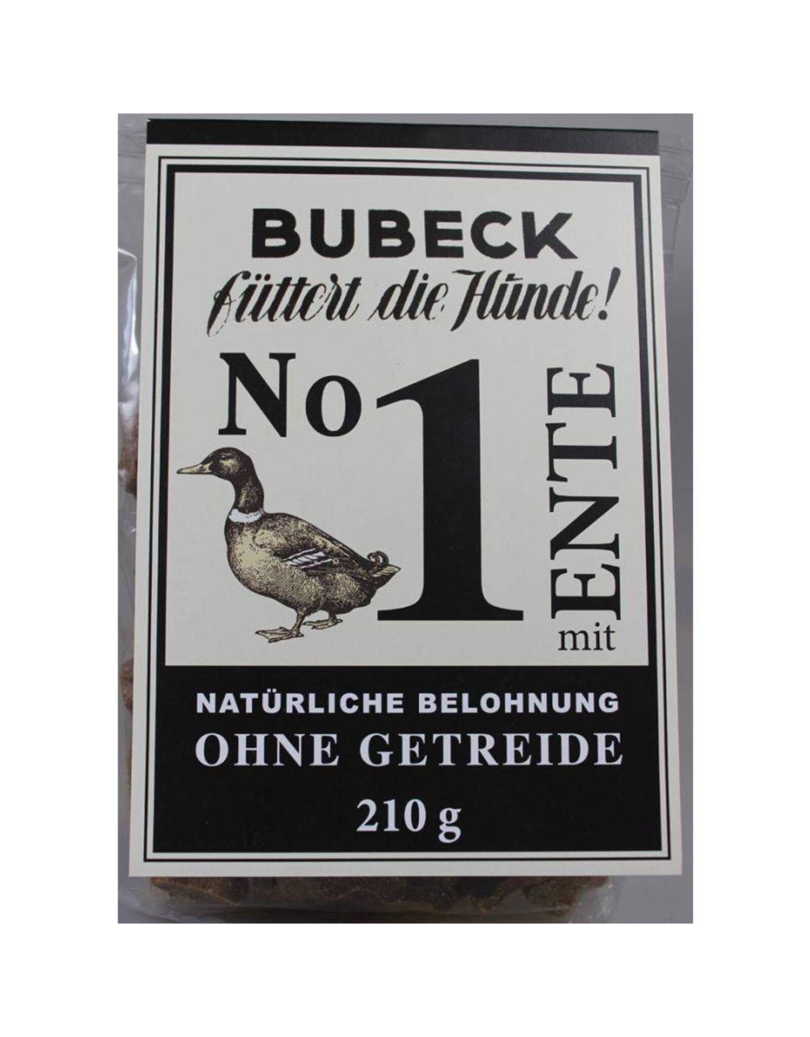 Bubeck Bubeck Getreidefreie Belohnung Nr. 1 mit Ente 210g