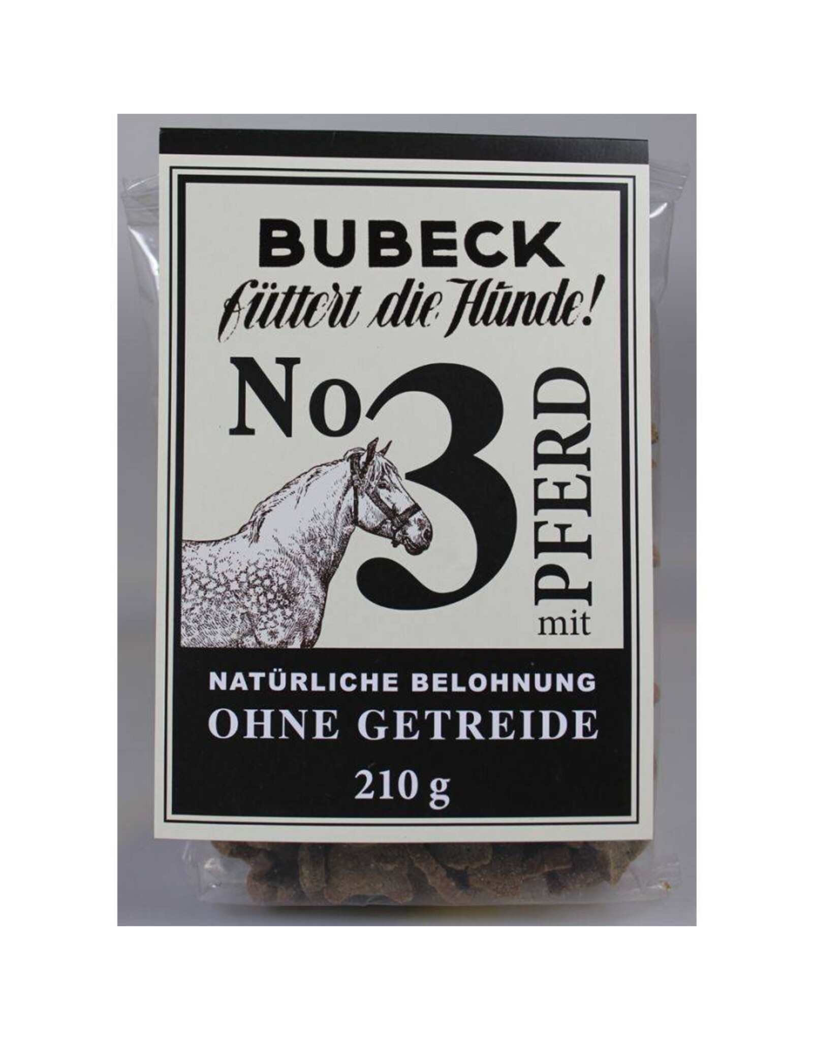 Bubeck Bubeck getreidefreie Belohung Nr. 3 mit Pferd 210g