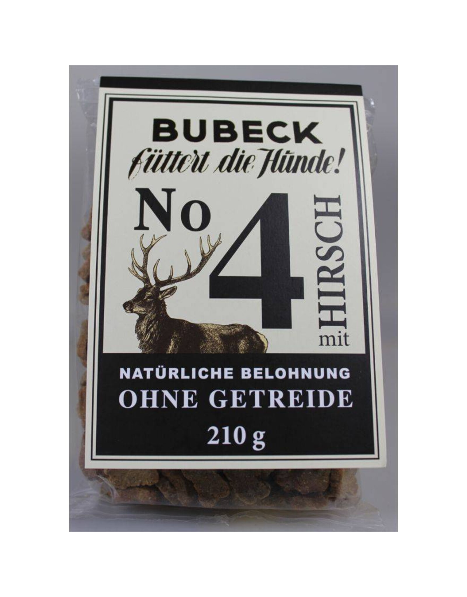 Bubeck Bubeck getreidefreie Belohung Nr. 4 mit Hirsch 210g
