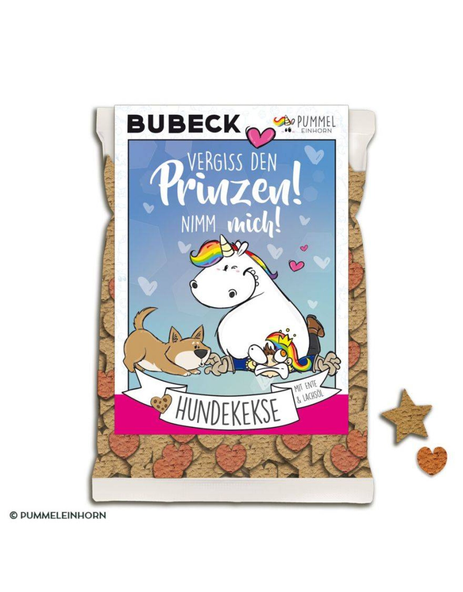 Bubeck Bubeck Pummeleinhorn Ente und Lachsöl 210g