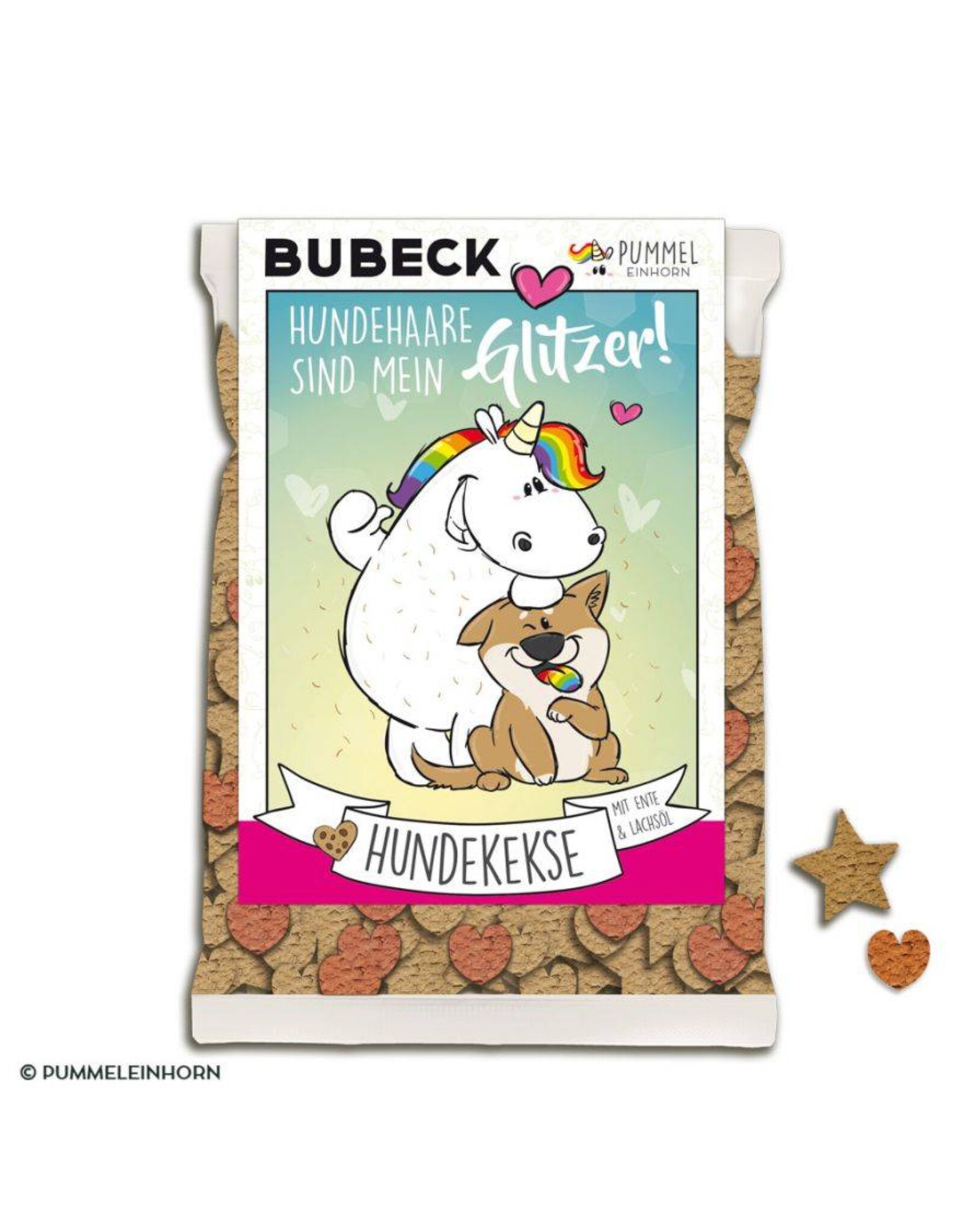 Bubeck Bubeck Pummeleinhorn Ente und Lachsöl 210g