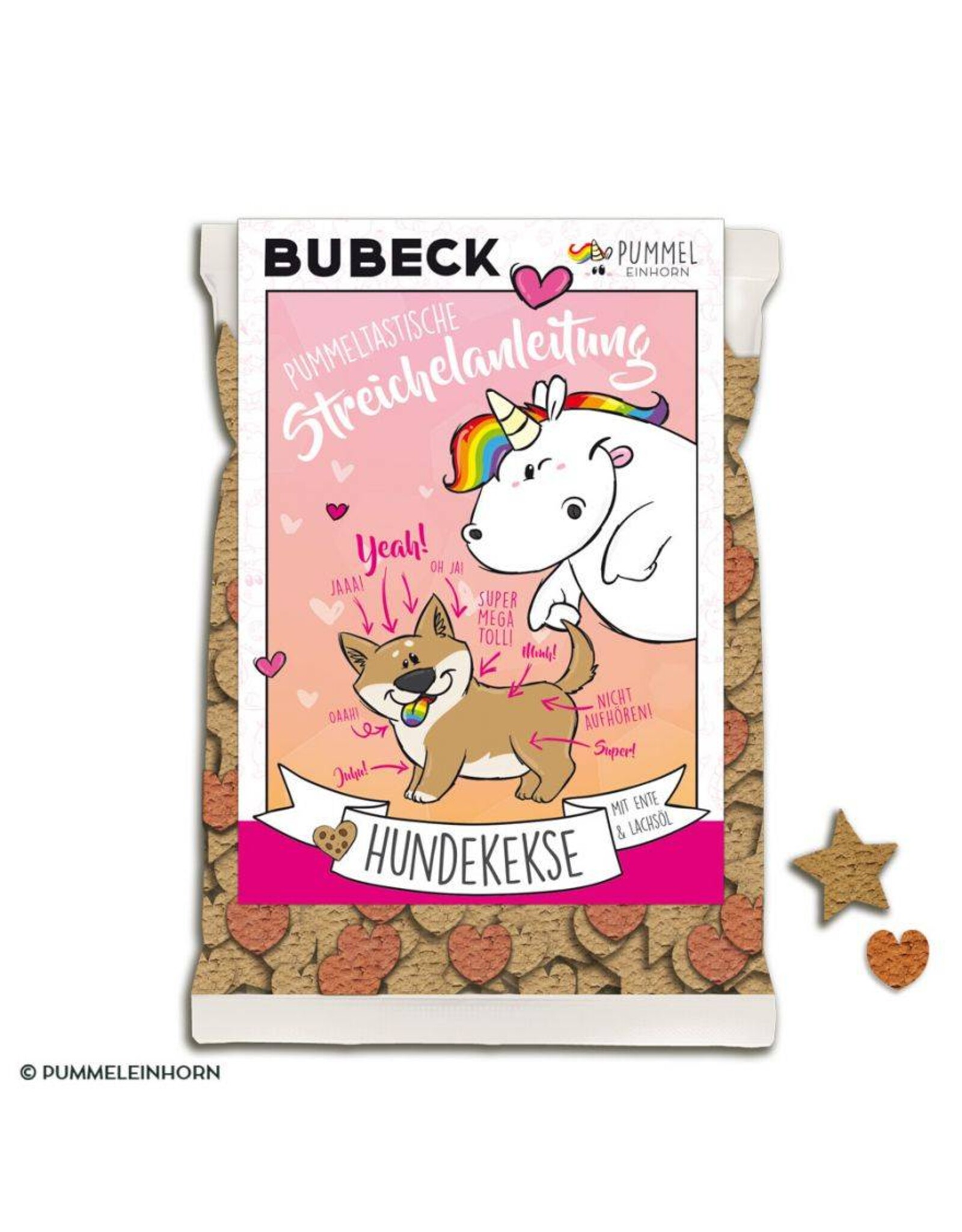 Bubeck Bubeck Pummeleinhorn Ente und Lachsöl 210g