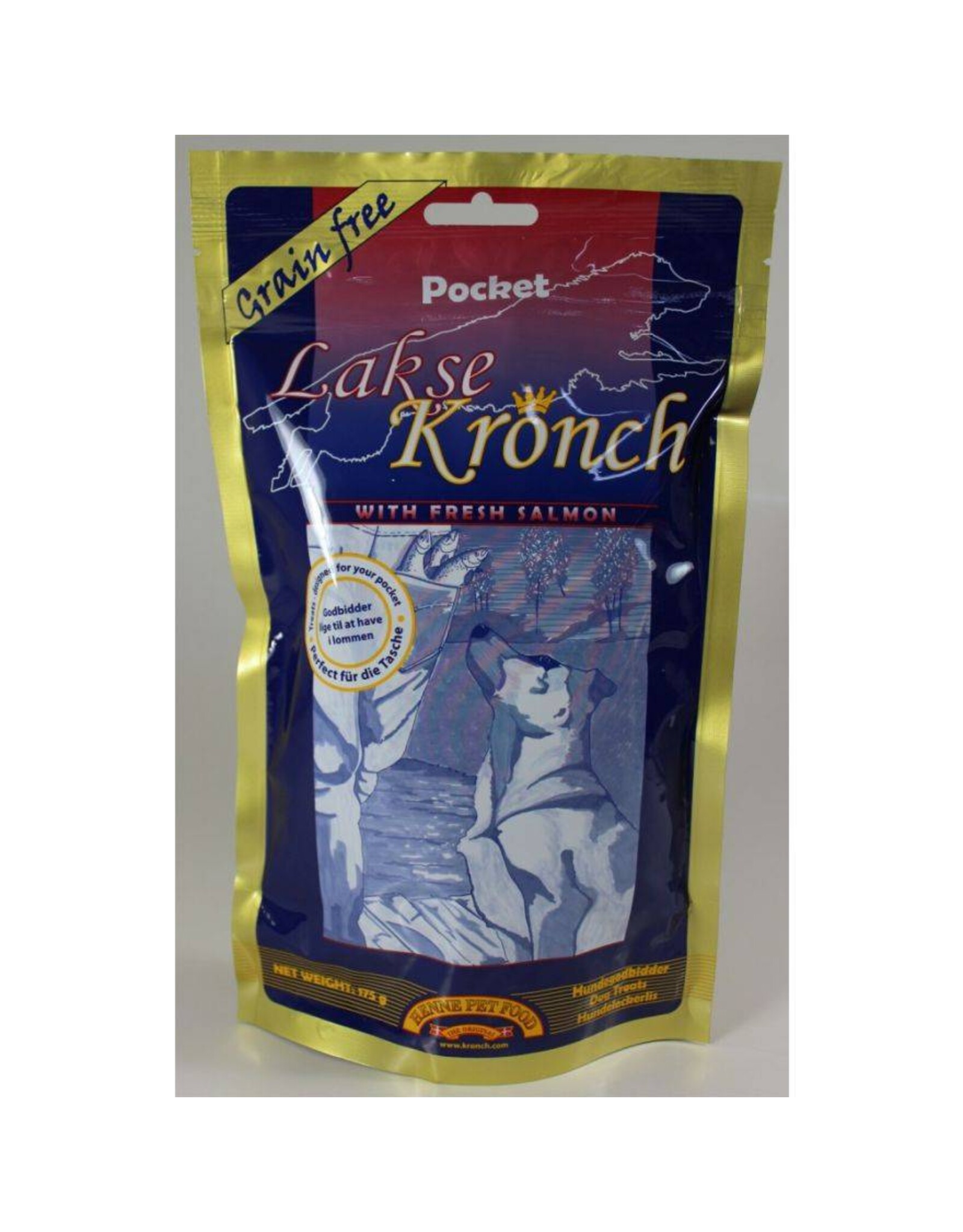 Henne Pet Food Kronch Henne Pet Food Kronch Lachs-Snack Pocket