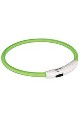 Trixie Trixie Flash Leuchtring USB Grün