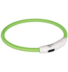 Trixie Trixie Flash Leuchtring USB Grün