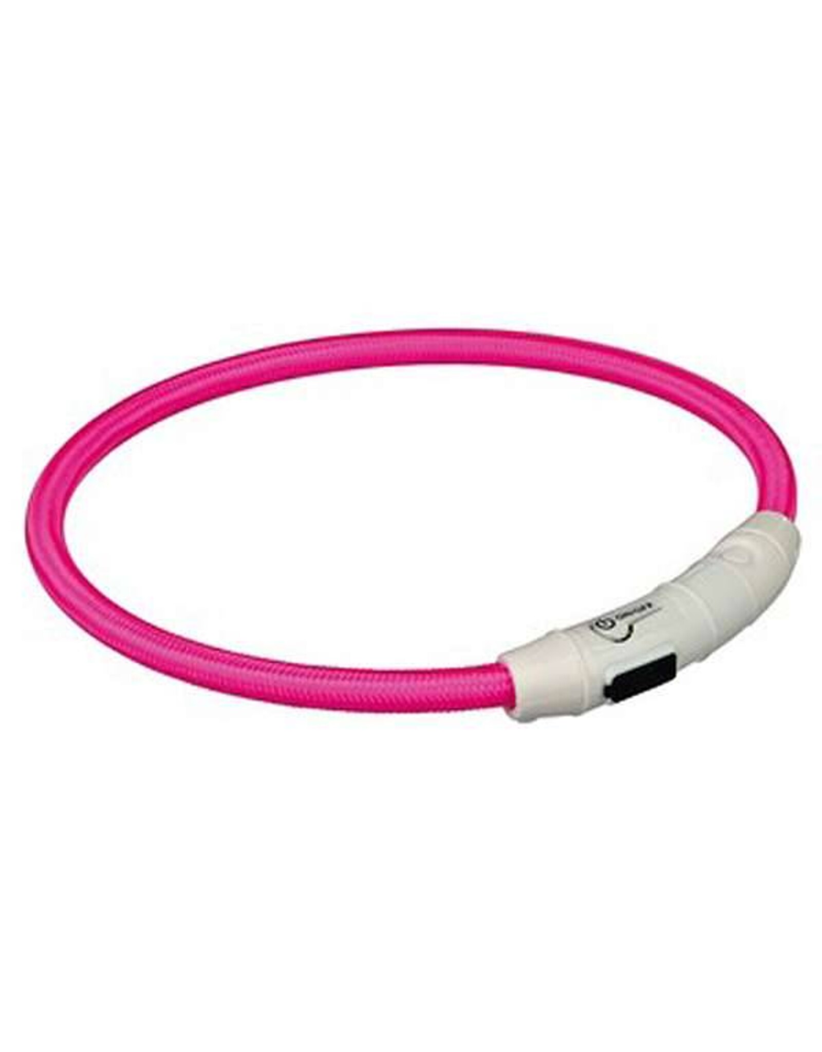 Trixie Trixie Flash Leuchtring USB Pink