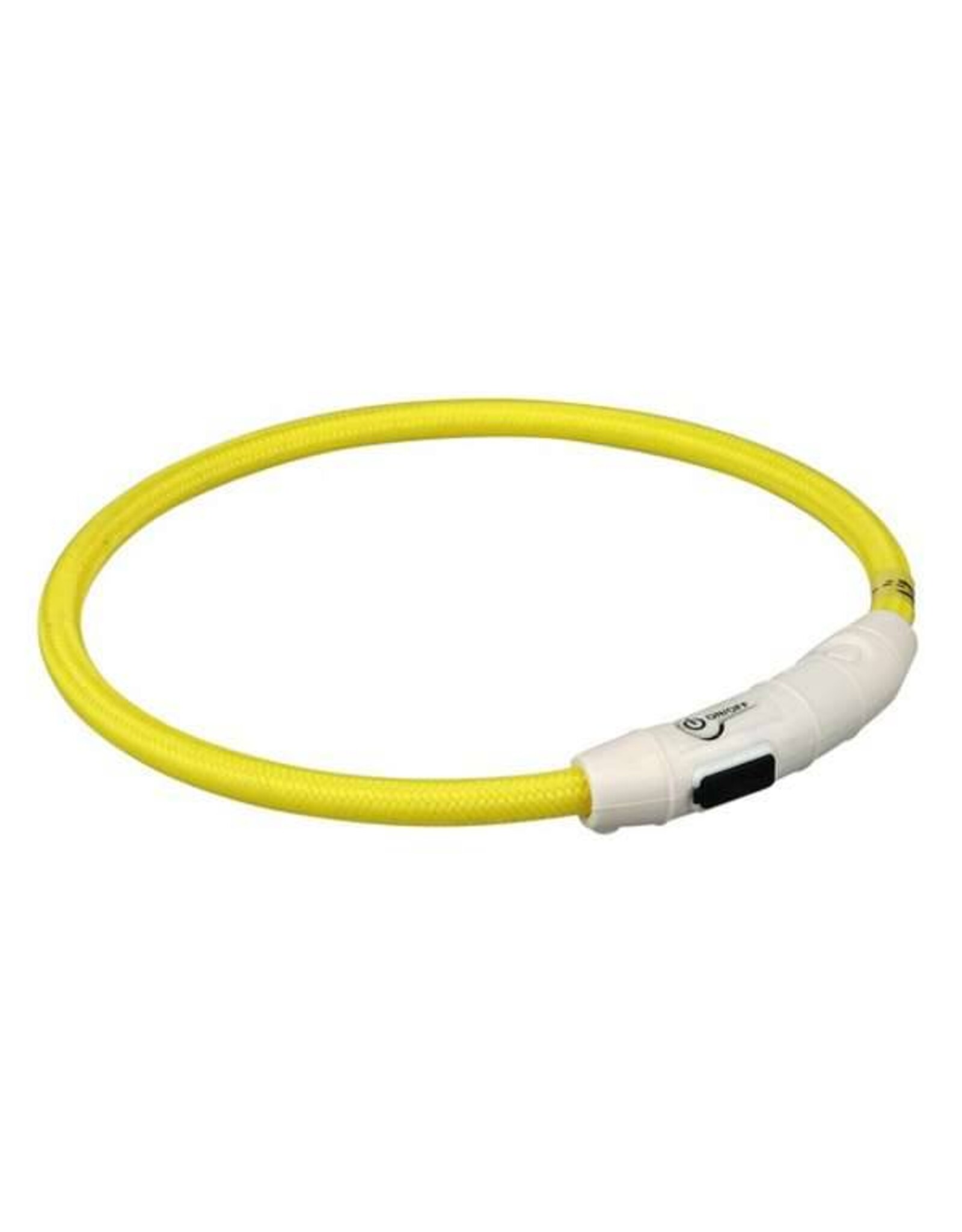 Trixie Trixie Flash Leuchtring USB Gelb