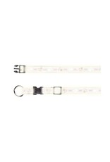 Trixie Trixie Halsband Silver Reflect - Pfotenmotiv