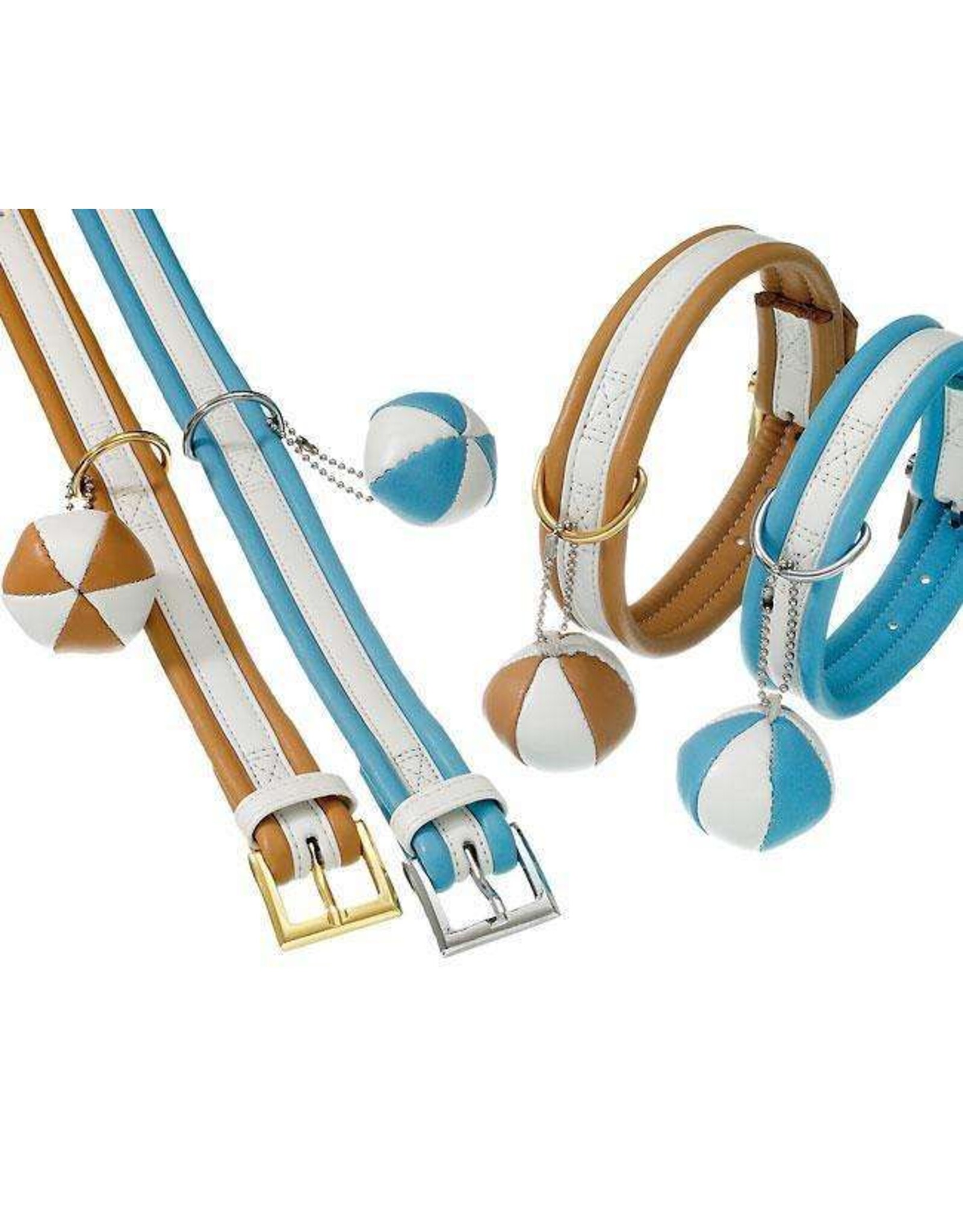 Karlie Karlie COTTAGE LINE Halsband - Blau-Weiß