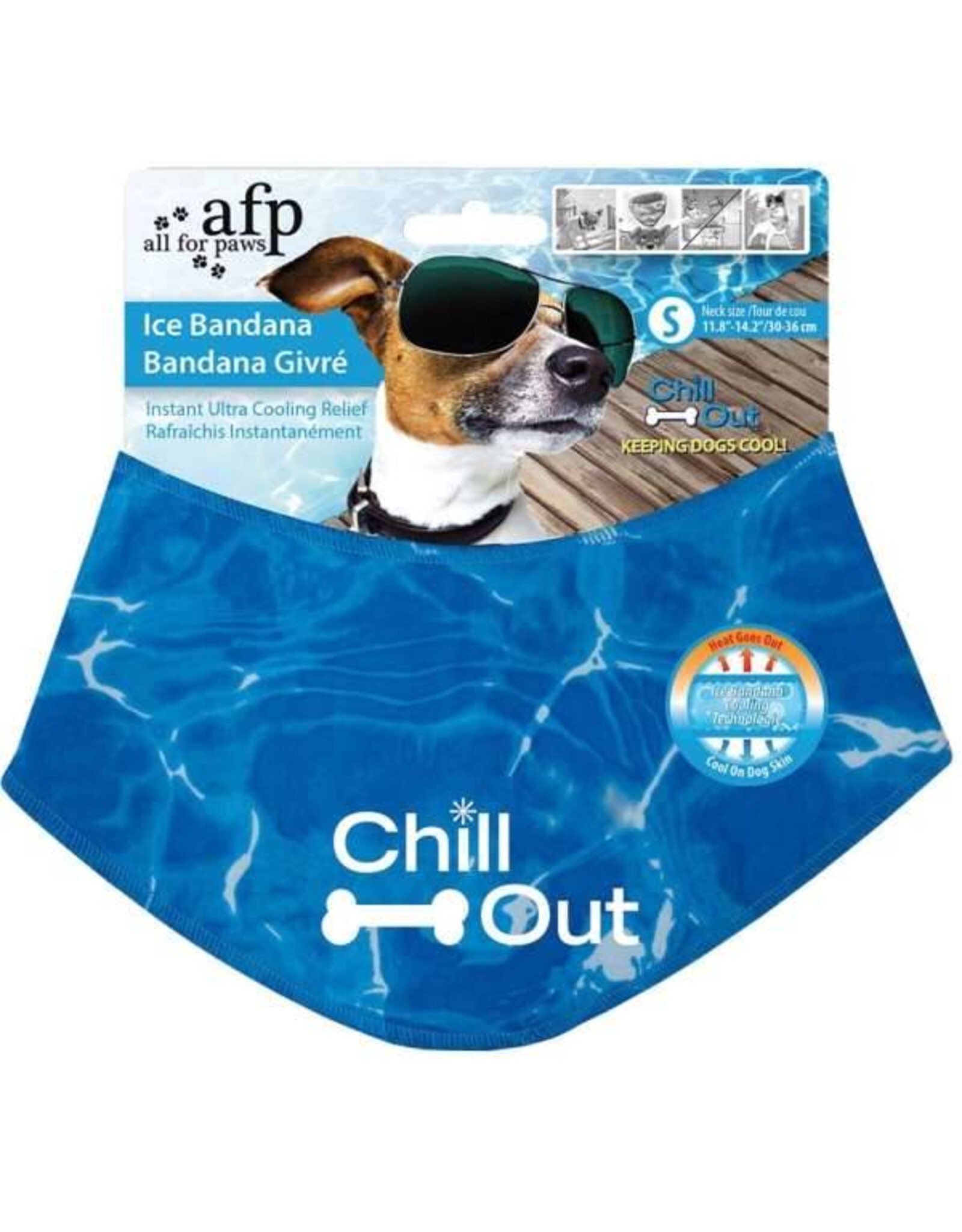 All for Paws All for Paws Chill Out Ice Bandana - kühlendes Halstuch für Hunde