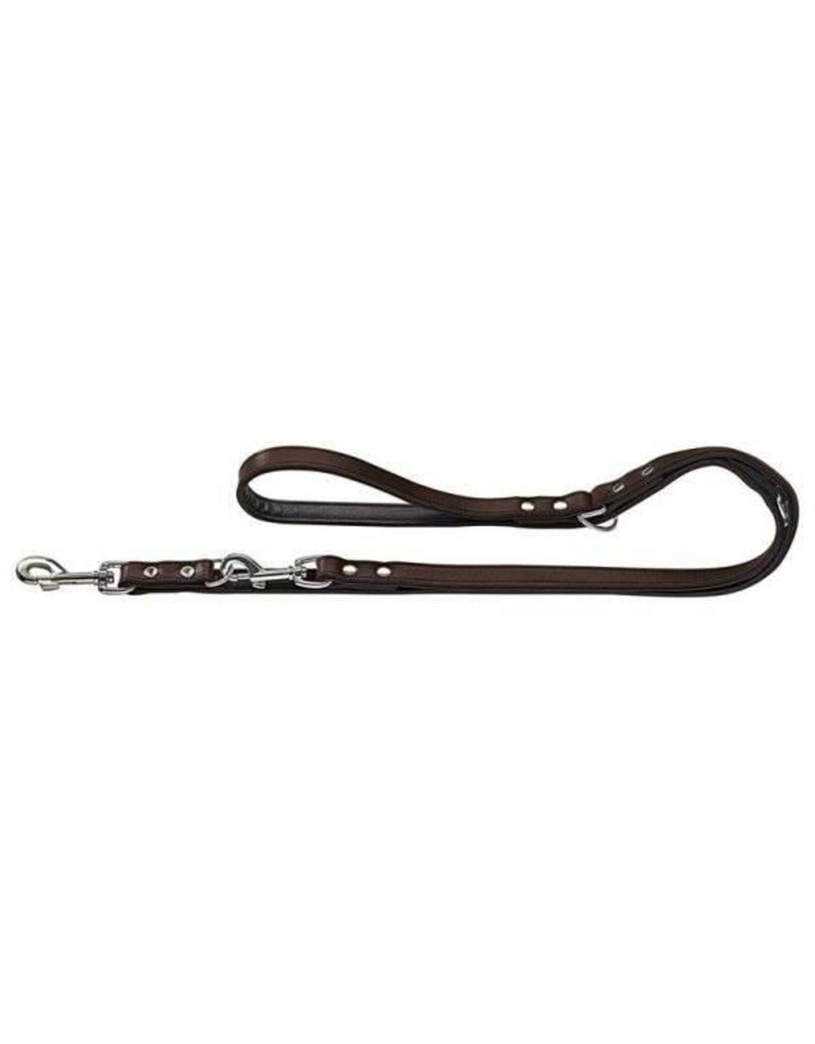 Hunter Hunter verstellbare Führleine Basic - Dunkelbraun