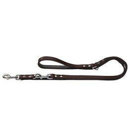 Hunter Hunter verstellbare Führleine Basic - Dunkelbraun