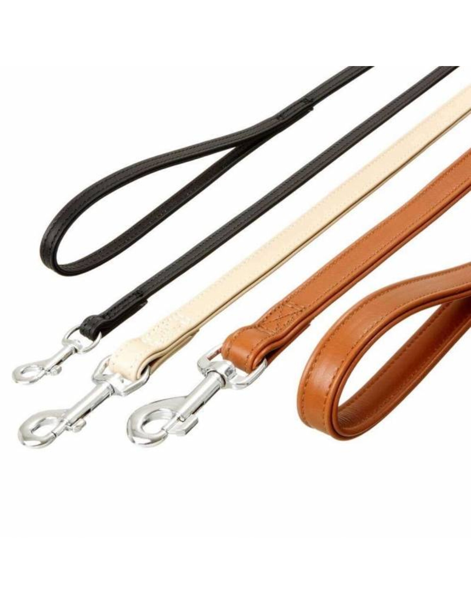 Karlie Karlie Flamingo Nordic Leine aus Hirschleder - Hellbraun